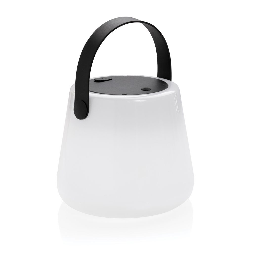 SolarGlow LED-Solartischleuchte aus RCS-recyceltem Kunststoff mit USB-C, bedruckbar SolarGlow LED-Solartischleuchte aus RCS-recyceltem Kunststoff mit USB-C, bedruckbar