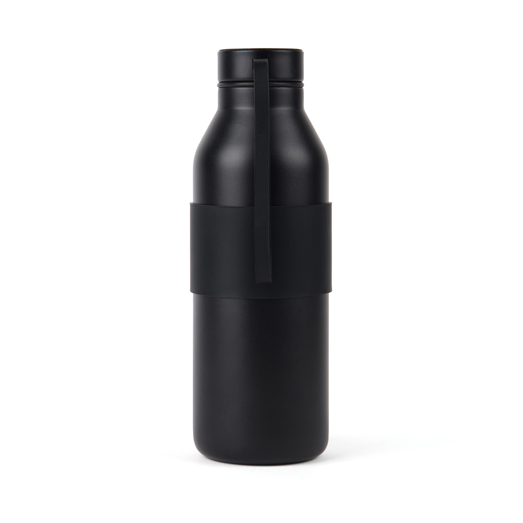 VINGA Niro Thermosflasche 500 ml aus RCS-recyceltem Edelstahl mit Logo
