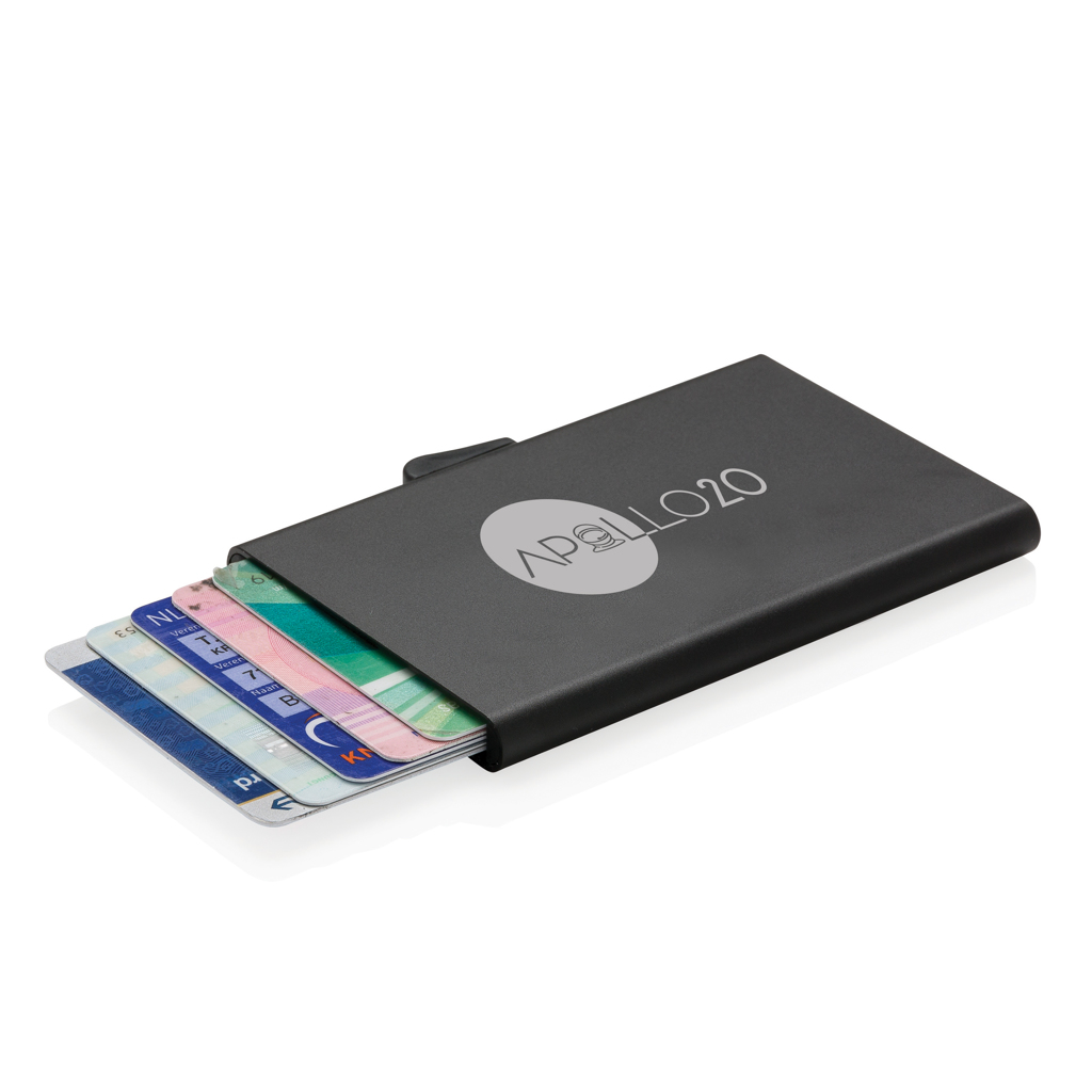 C-Secure RFID Kartenhalter aus Aluminium für bis zu 7 Karten C-Secure RFID Kartenhalter aus Aluminium für bis zu 7 Karten