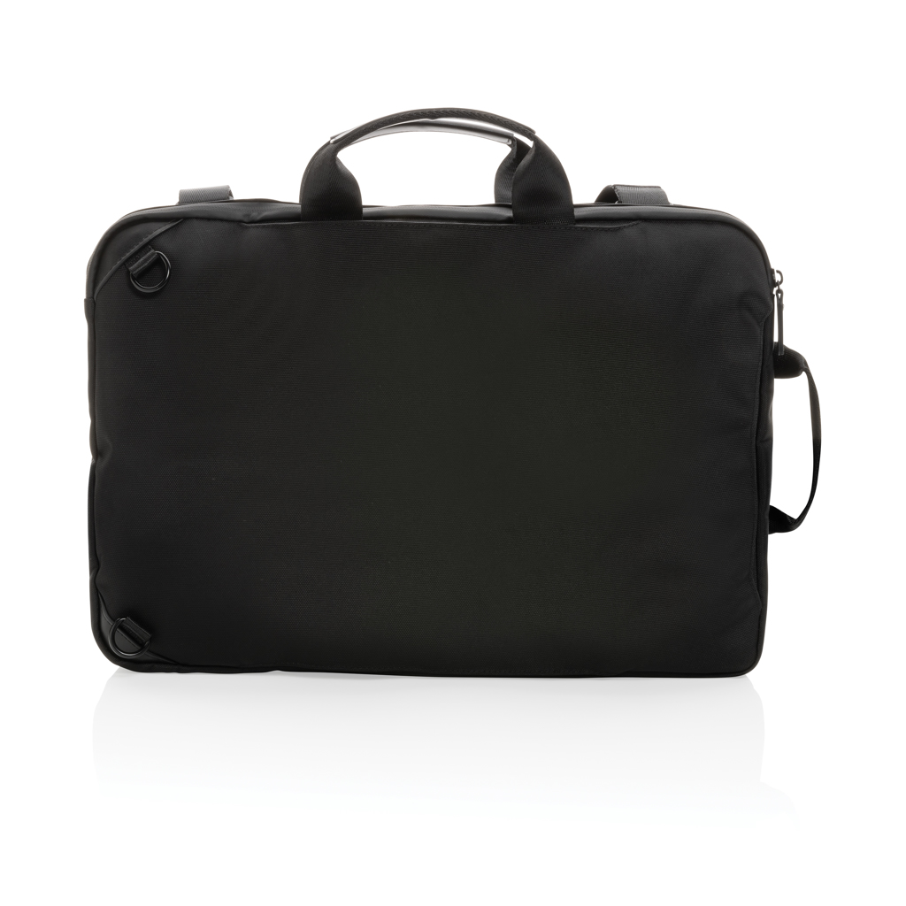 Swiss Peak AWARE 2-in-1 Executive Laptop-Rucksack aus recyceltem PET — bedruckbar