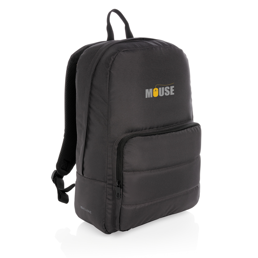 Impact AWARE RPET Basic Laptop-Rucksack 15,6 Zoll mit Logo bedrucken
