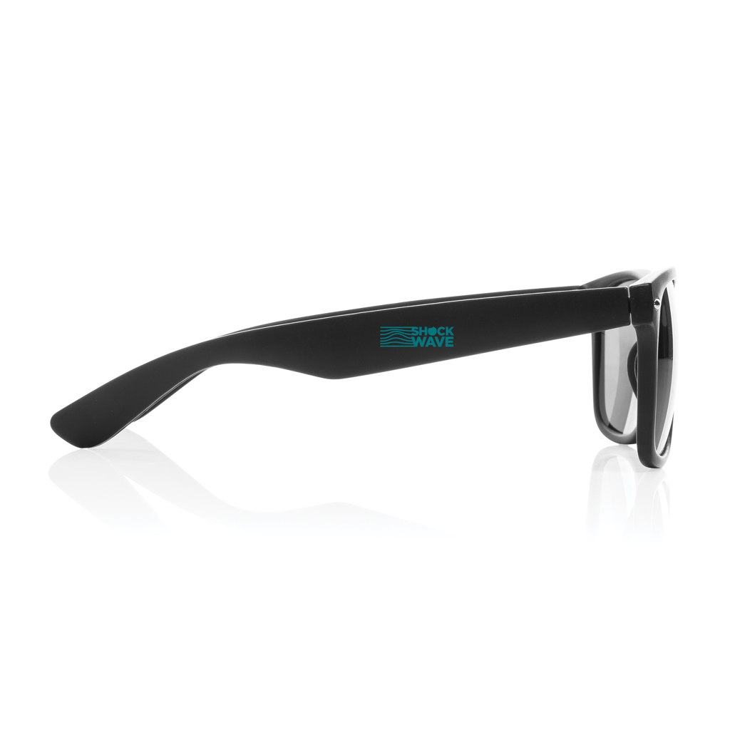 XD Collection Sonnenbrille aus 65 % recyceltem PC (GRS) – mit Tampondruck veredelbar