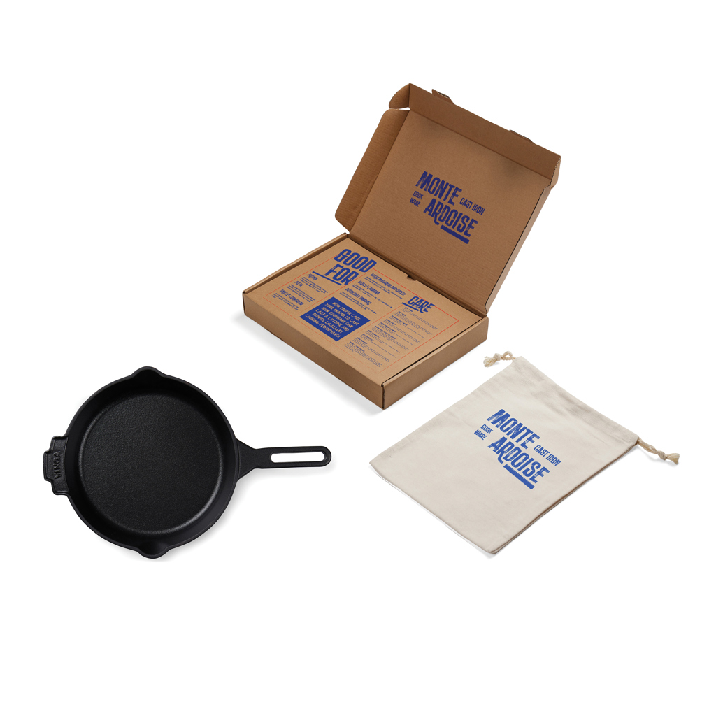 VINGA Monte Ardoise Gusseisen-Bratpfanne 20 cm mit Logo-Veredelung