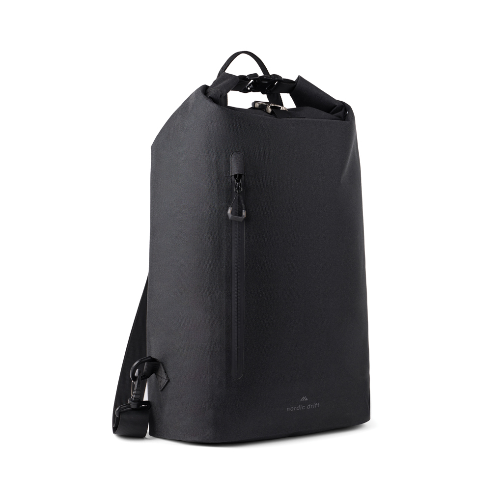 Nordic Drift Trail RCS Fahrradtasche 25 L mit Rollverschluss – bedruckbar