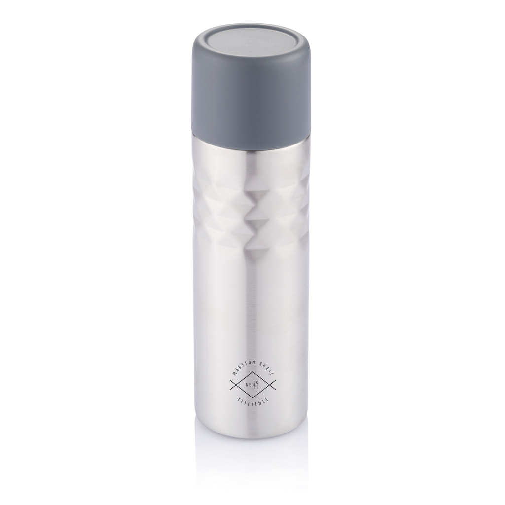 Edelstahl Thermosflasche 500ml doppelwandig – anthrazit