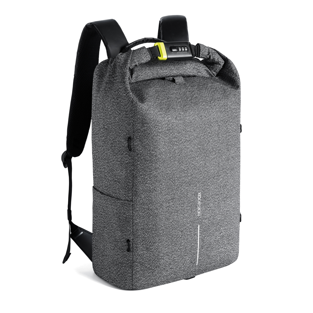 XD Design Urban Anti-Diebstahl-Rucksack – schnitthemmend, mit 15,6-Zoll-Laptopfach und Zahlenschloss