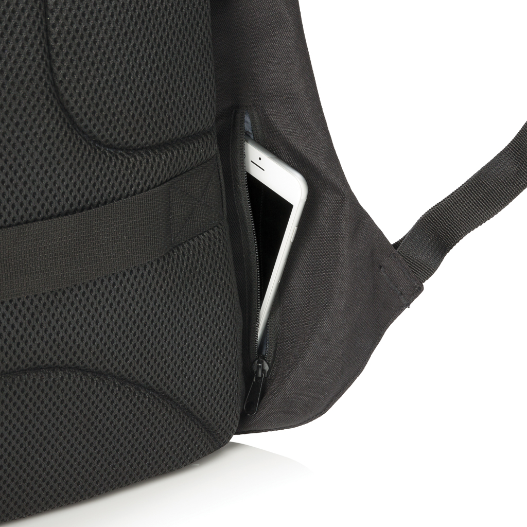 Swiss Peak Anti-Diebstahl Laptop-Rucksack 15,6 Zoll, recyceltes PET