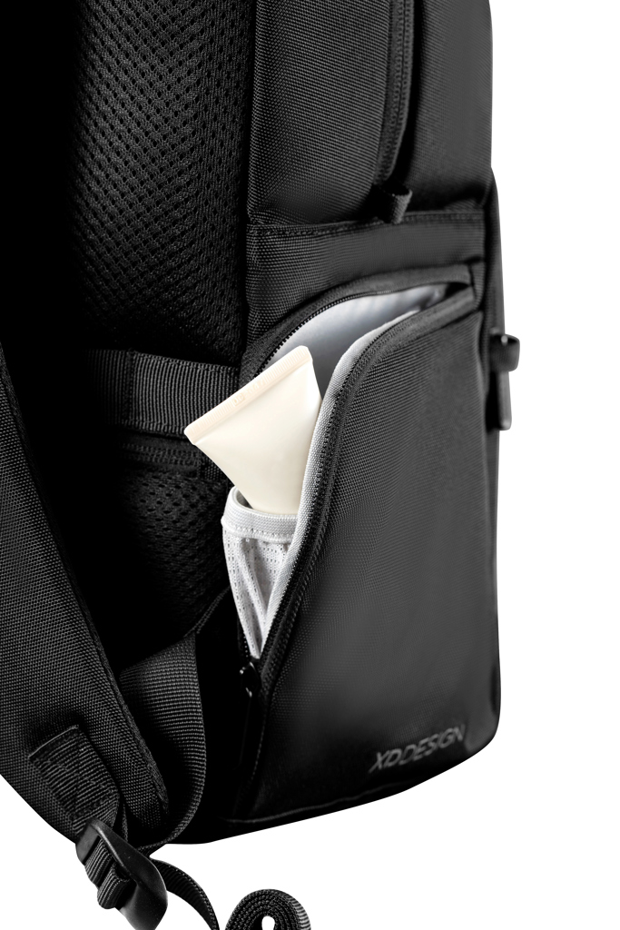 XD Design Soft Daypack — RPET-Rucksack mit RFID-Fach und 16-Zoll-Laptopfach, bedruckbar