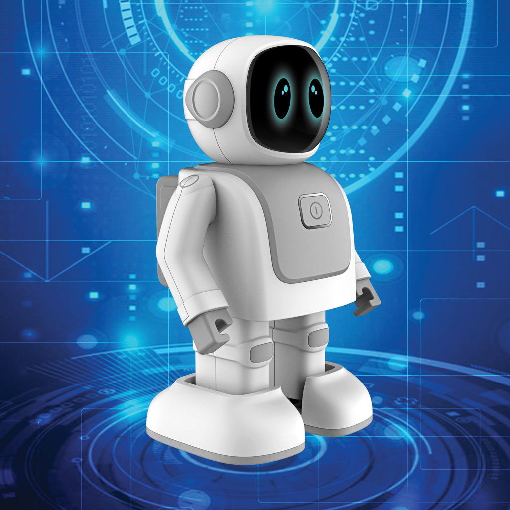 Robert der Tanzroboter mit Lautsprecher – Perfektes Event-Gadget für Partys