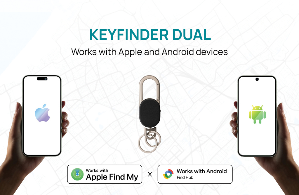 XD Collection Keyfinder Dual Schlüsselanhänger mit weltweiter Ortung, individuell bedruckbar XD Collection Keyfinder Dual Schlüsselanhänger mit weltweiter Ortung, individuell bedruckbar