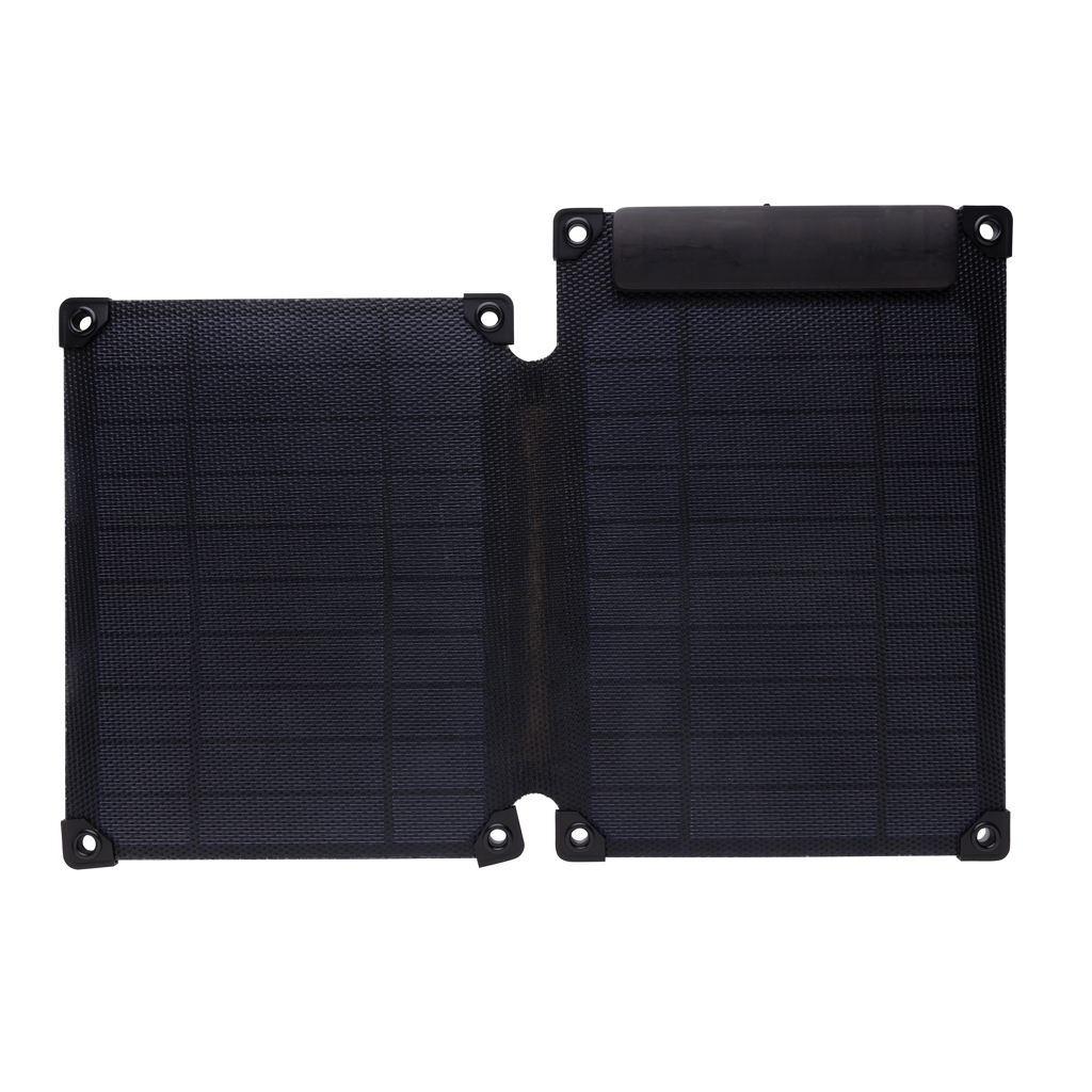 Solarpulse 10W faltbares Solarpanel aus RCS-Plastik – Innovativer Werbeartikel für Events Solarpulse 10W faltbares Solarpanel aus RCS-Plastik – Innovativer Werbeartikel für Events