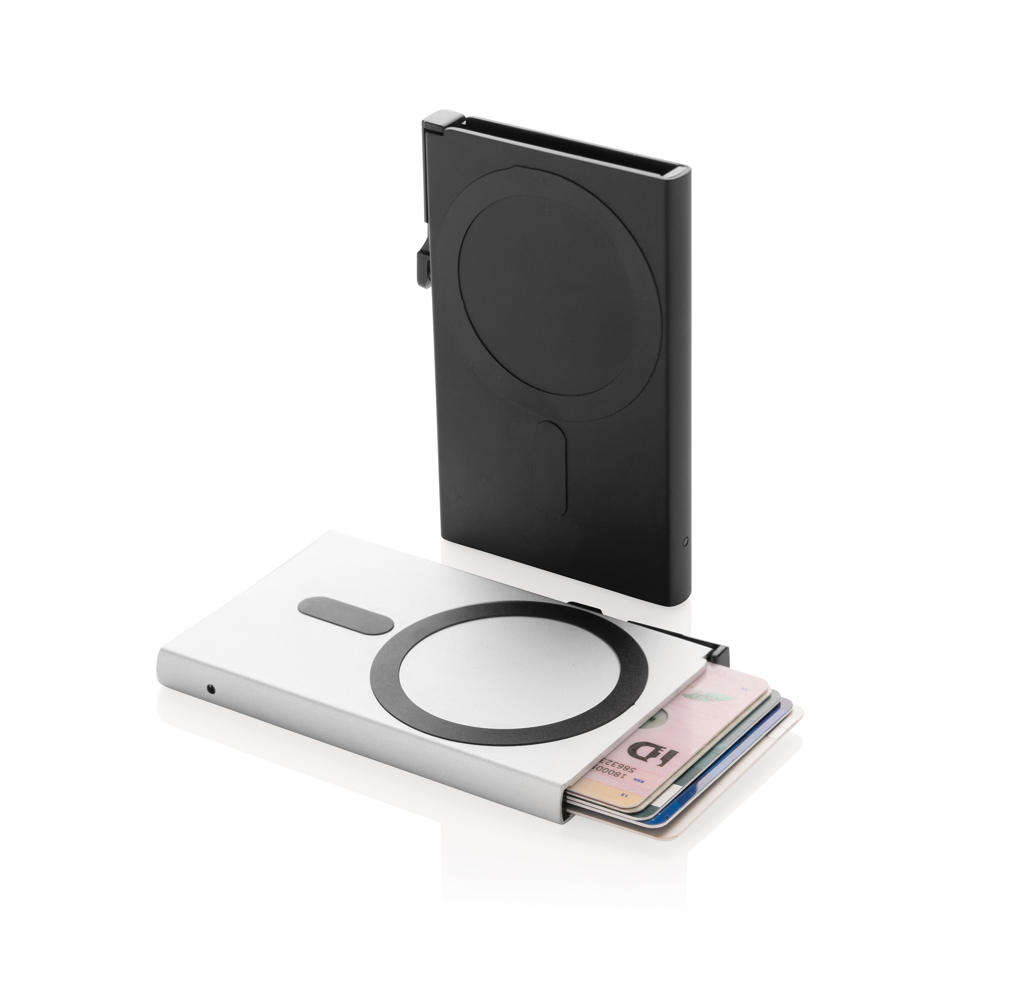 XD Collection Magnetischer RFID-Kartenhalter aus Aluminium für Smartphones