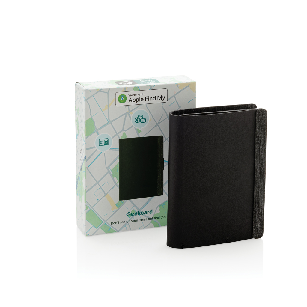 Seekcard XD Collection RCS rPolyester Kartenetui mit Apple Find My Ortung