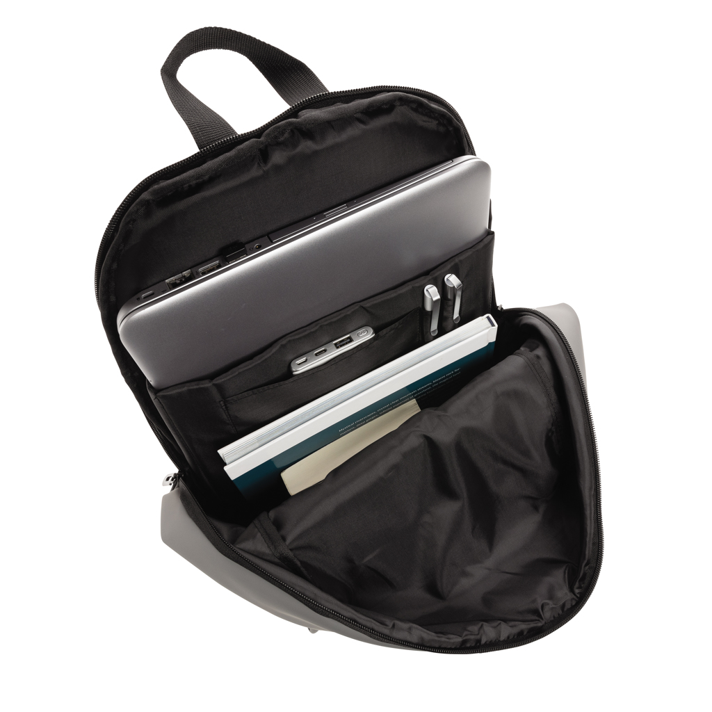 XD Collection Schicker PU Laptop-Rucksack 15,6 Zoll – bedruckbar XD Collection Schicker PU Laptop-Rucksack 15,6 Zoll – bedruckbar