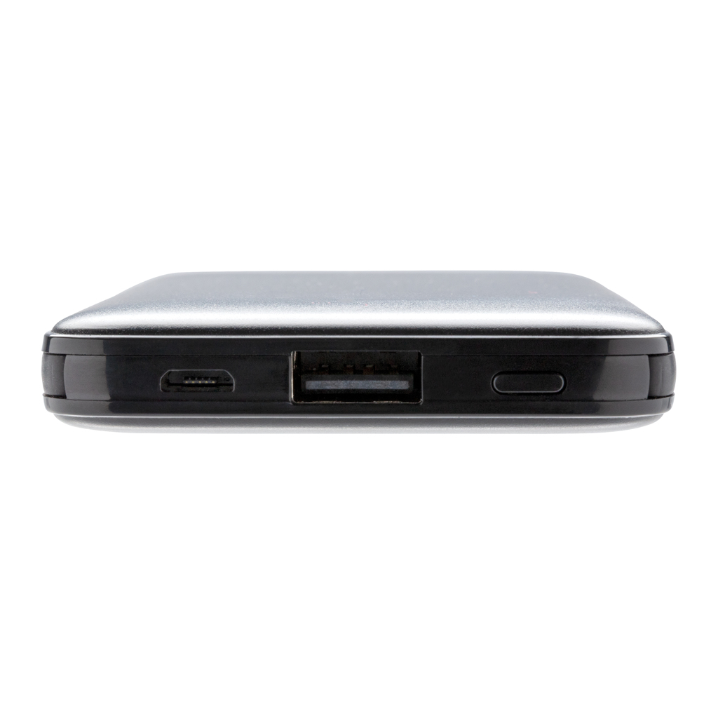 XD Collection 5.000 mAh Powerbank P322 mit 3 integrierten Kabeln – als Werbegeschenk bedruckbar XD Collection 5.000 mAh Powerbank P322 mit 3 integrierten Kabeln – als Werbegeschenk bedruckbar