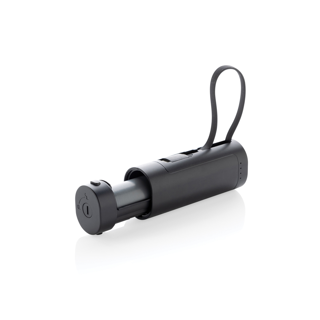 CycleCell 5000mah Powerbank mit herausnehmbarer Batterie - Innovatives Werbegeschenk für Events und Messen