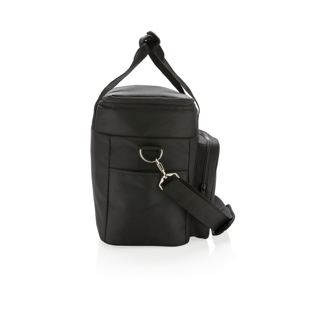Swiss Peak Kühltasche aus 1680D Polyester für 20 Dosen (mit Logo bedruckbar)