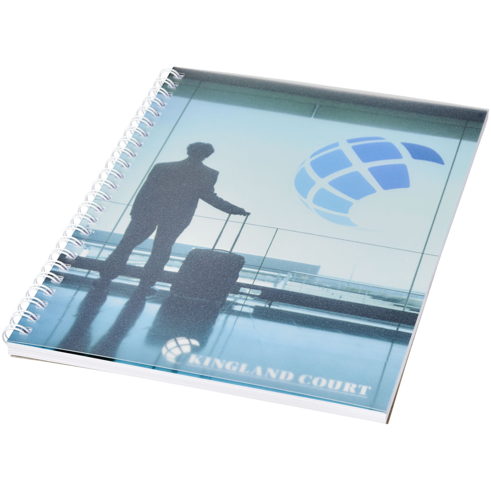 Desk-Mate® A5 Notizbuch mit Kunststoff Cover und Spiralbindung Desk-Mate® A5 Notizbuch mit Kunststoff Cover und Spiralbindung