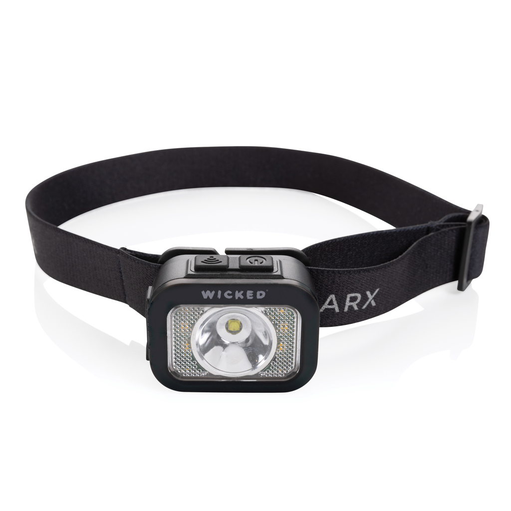 GearX Hochleistungs-Kopflampe 250 Lumen aus RCS-recyceltem ABS, USB-C