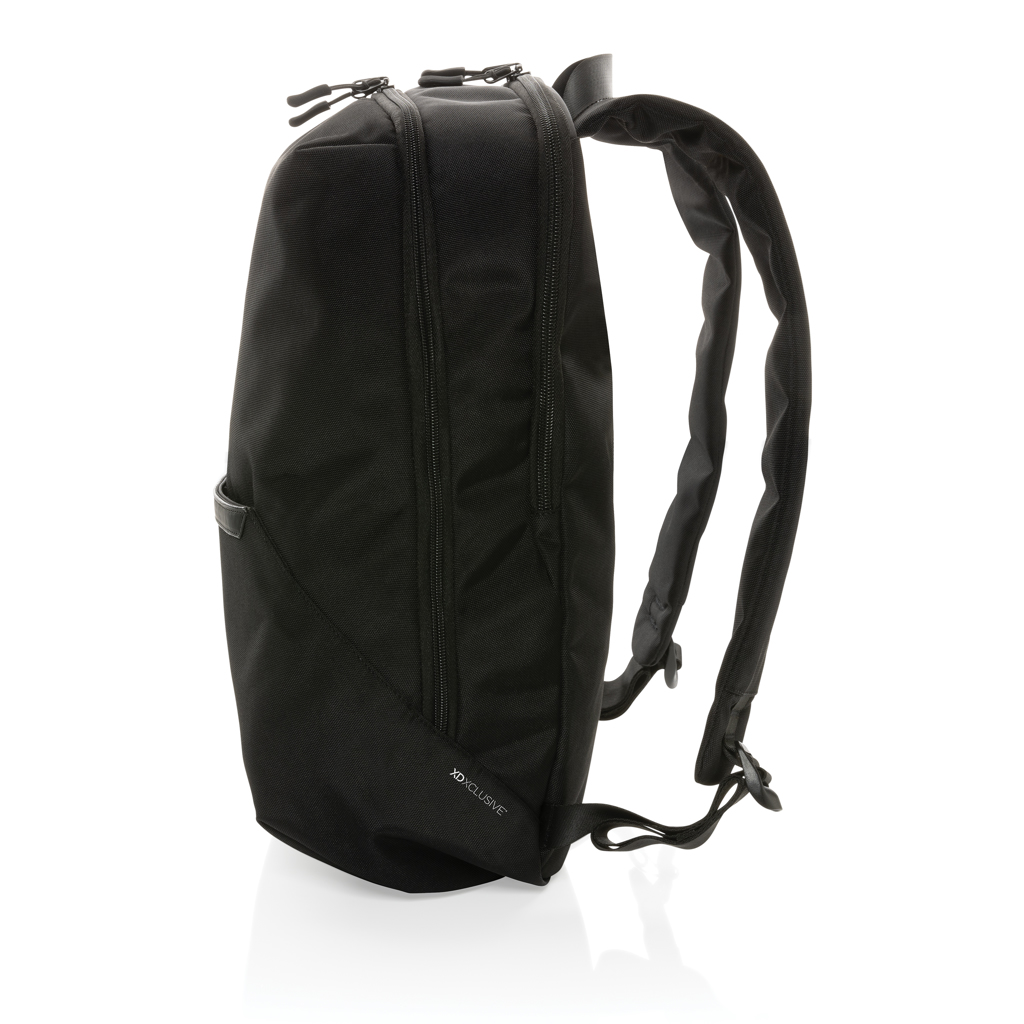 Impact AWARE 1200D 15,6 Zoll Laptop-Rucksack aus recyceltem PET mit Logo bedrucken