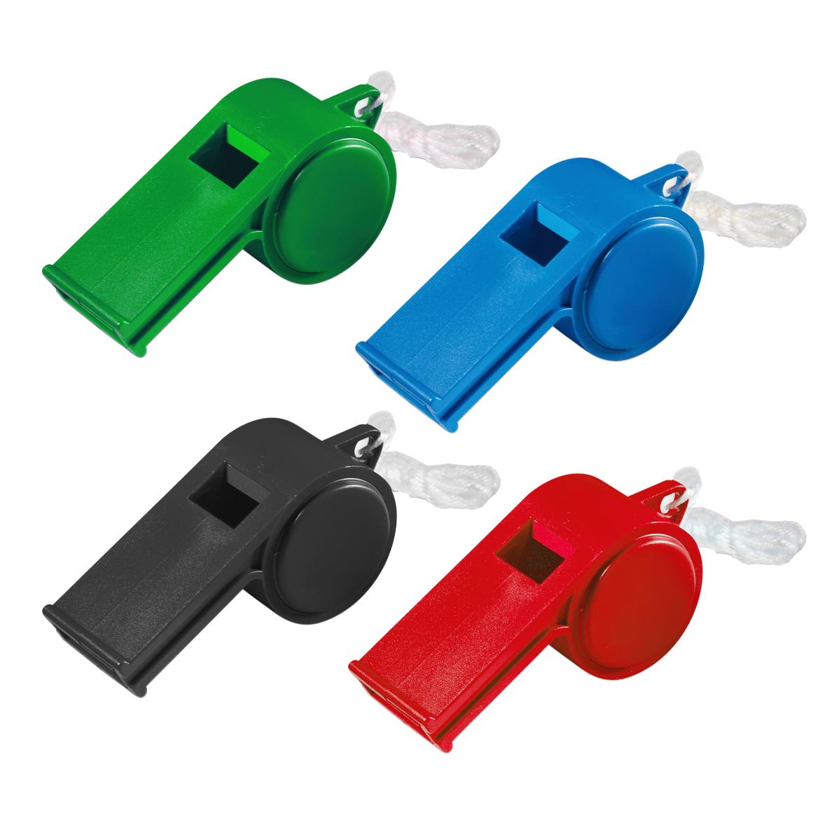 Trillerpfeife "Sport", mit Kordel, uni-colour Trillerpfeife "Sport", mit Kordel, uni-colour