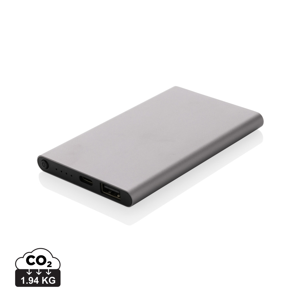 Powerbank 4000mAh RCS-Aluminium – Innovatives Event-Gadget mit Logo