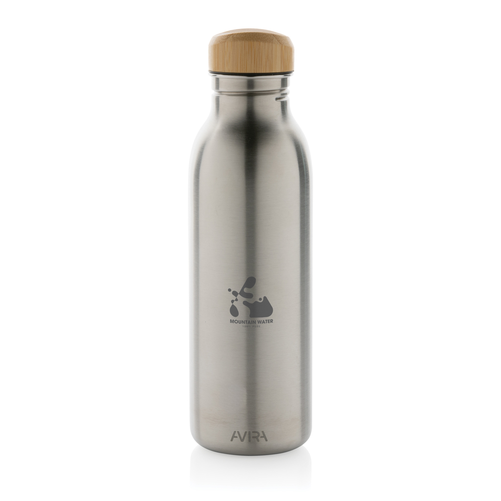 Avira Alcor Trinkflasche 600 ml aus RCS-recyceltem Edelstahl – bedruckbar Avira Alcor Trinkflasche 600 ml aus RCS-recyceltem Edelstahl – bedruckbar