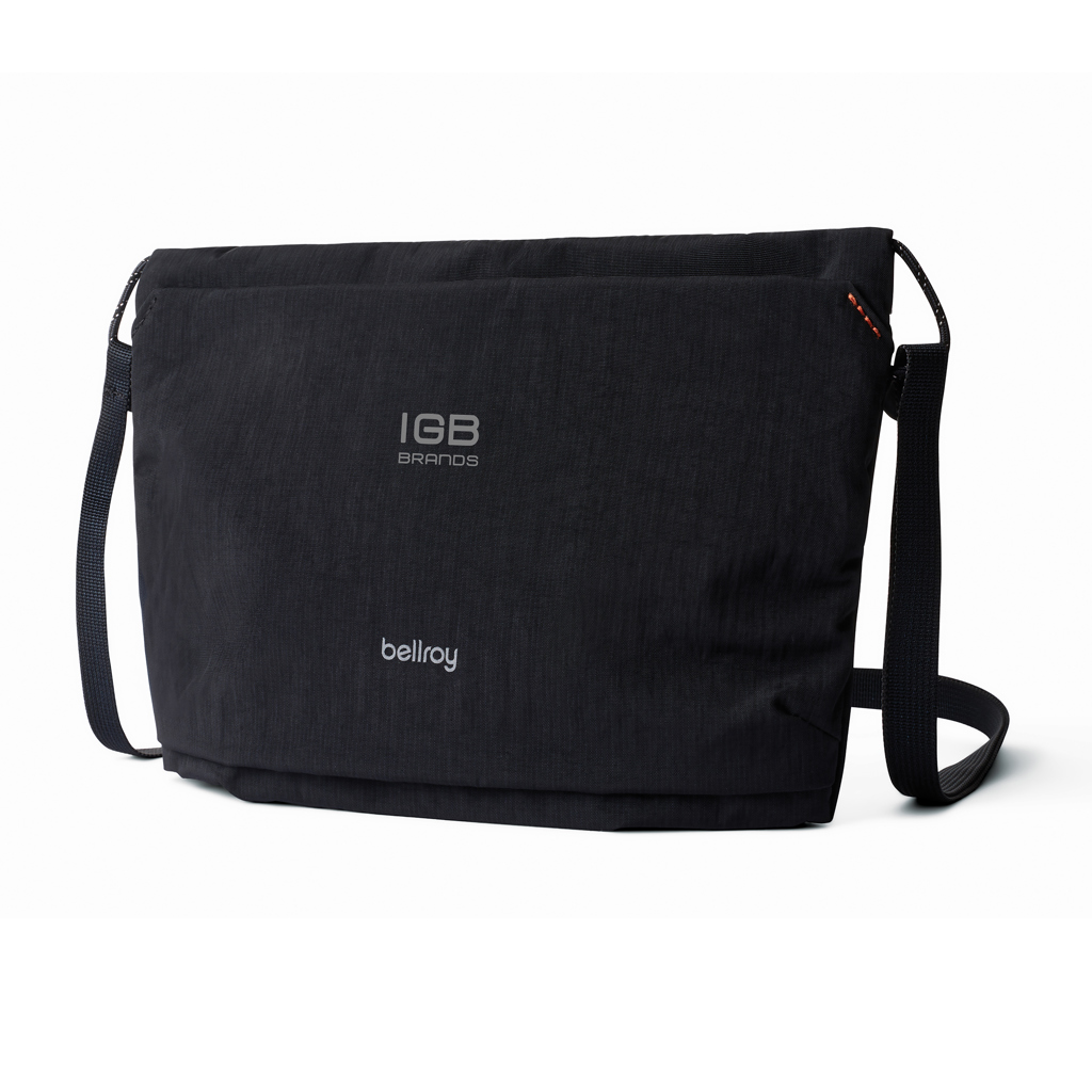 Bellroy Lite Sacoche Crossbody-Tasche aus recyceltem PET-Ripstop Bellroy Lite Sacoche Crossbody-Tasche aus recyceltem PET-Ripstop