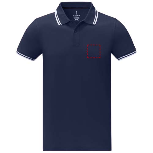 Amarago Herren-Polo mit Piqué-Komfort, perfekt für Events & Messen