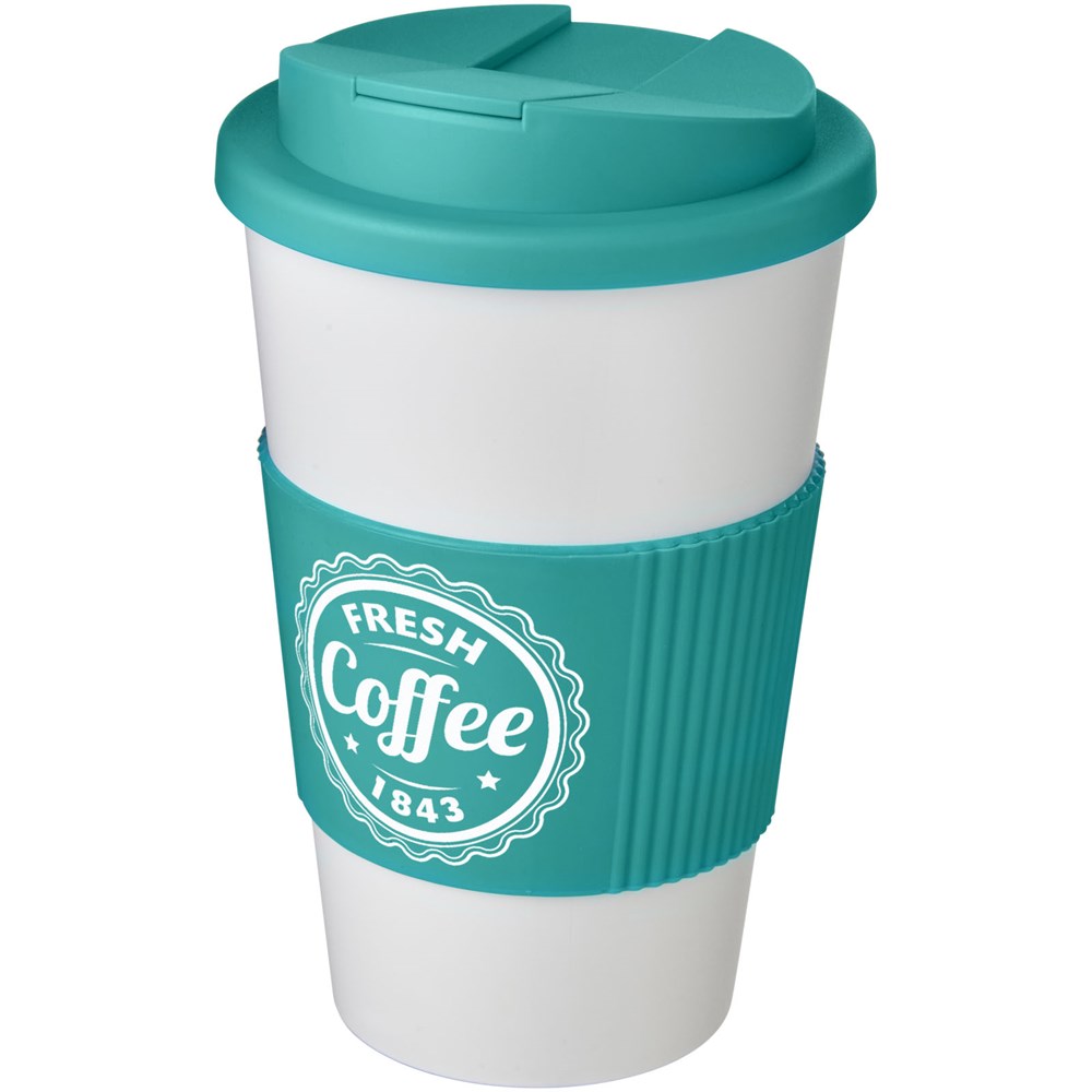 Americano® 350 ml Promo-Thermobecher mit Clipverschluss & Logo