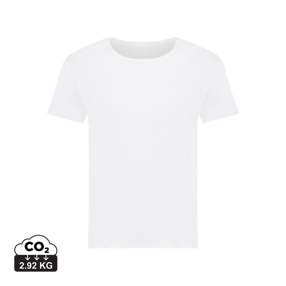 Iqoniq Yala Damen-T-Shirt Modern-Fit 100% Baumwolle - Ideales Event-Geschenk mit Logo