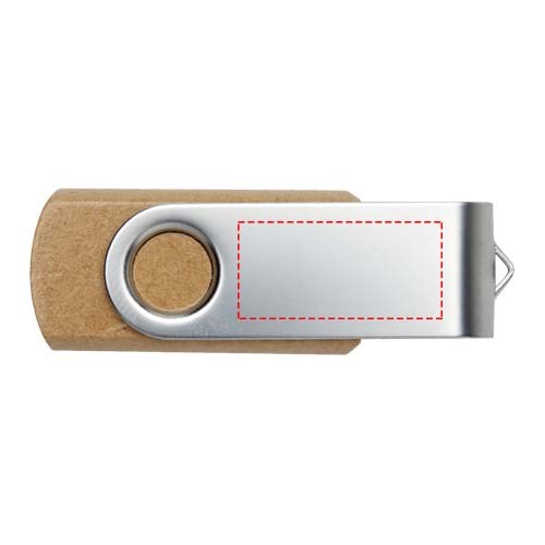 Rotate USB-Stick 2.0 recyceltes Papier – Innovativer Werbeartikel für Events