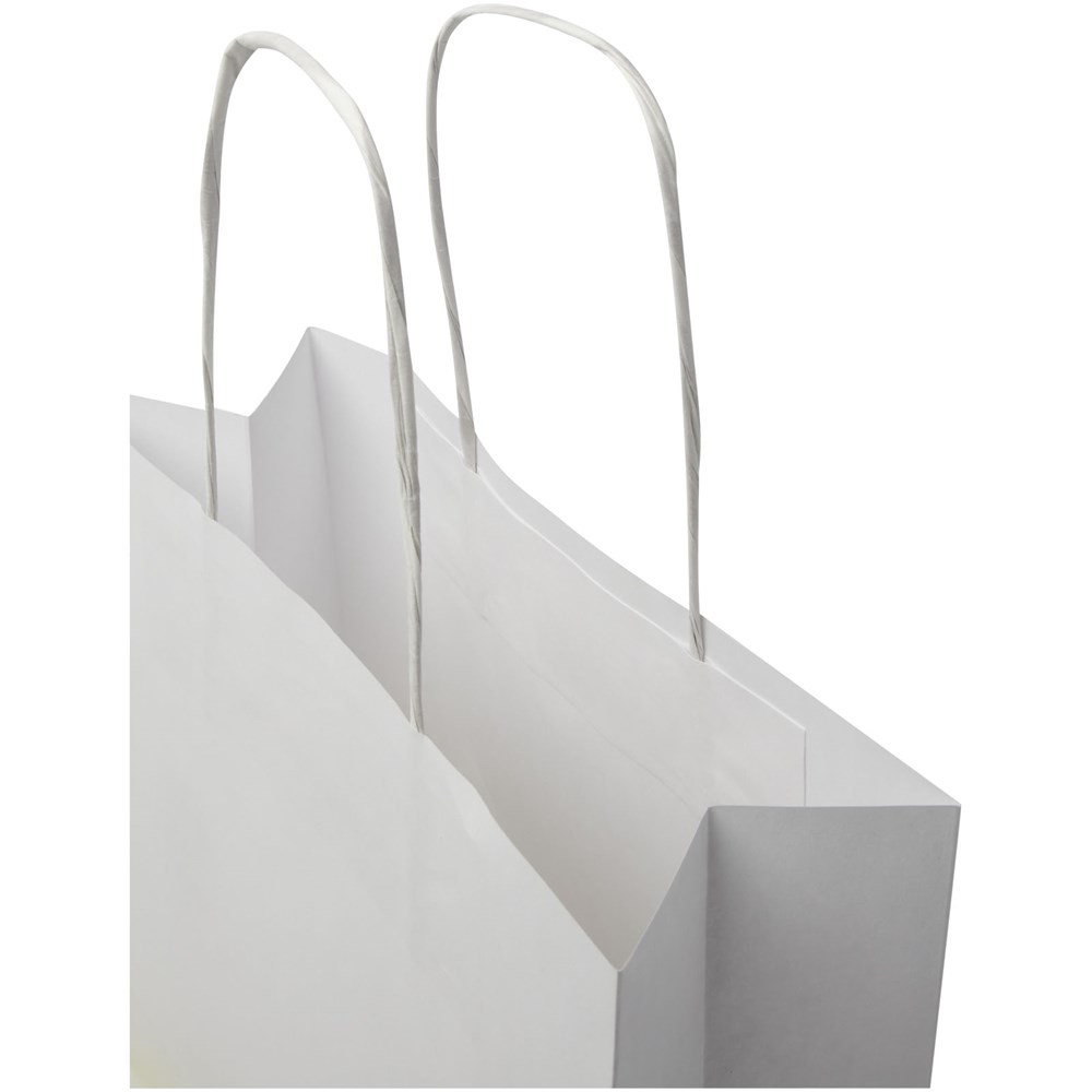 Kraftpapiertasche PURE, 120 g/m² – Individuelle Werbetasche für Events