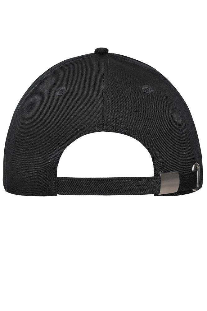 SOLID 6-Panel Cap aus recyceltem Polyester, perfekt für Events & Messen