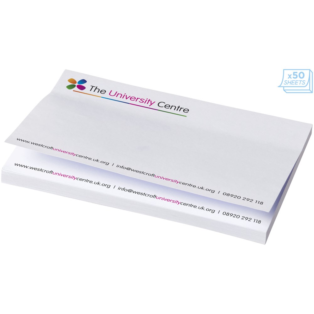 Sticky-Mate® Haftnotizen 150x100mm - Perfektes Werbegeschenk mit Logo