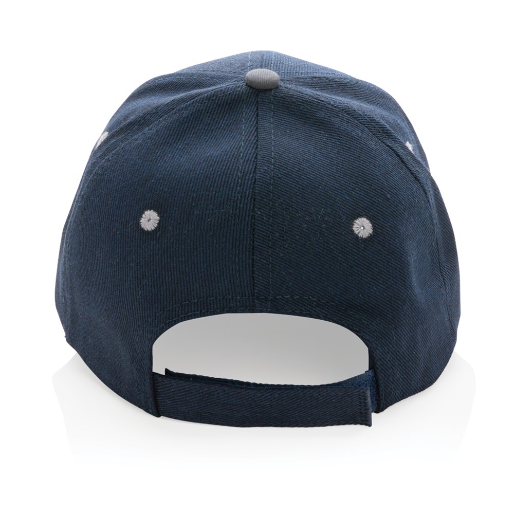 Impact Cap Brushed rCotton Dunkelgrau – Strahlendes Werbegeschenk mit Logo