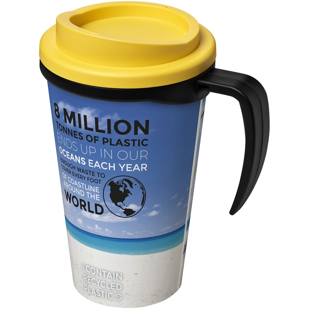 Brite-Ameriano® Grande Recycled Promo Mug – Werbeartikel mit Logo