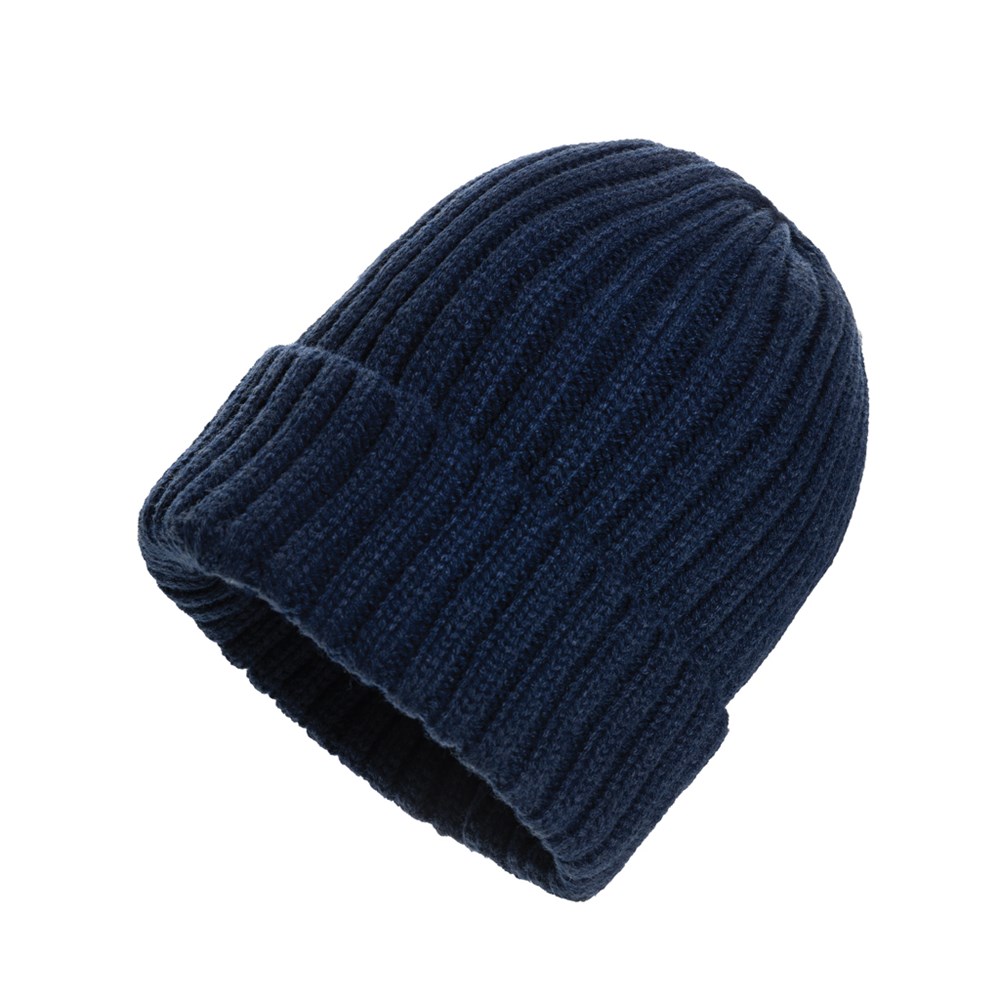 Kennedi AWARE Polylana Beanie Grau – Stilvolles Werbegeschenk für Events