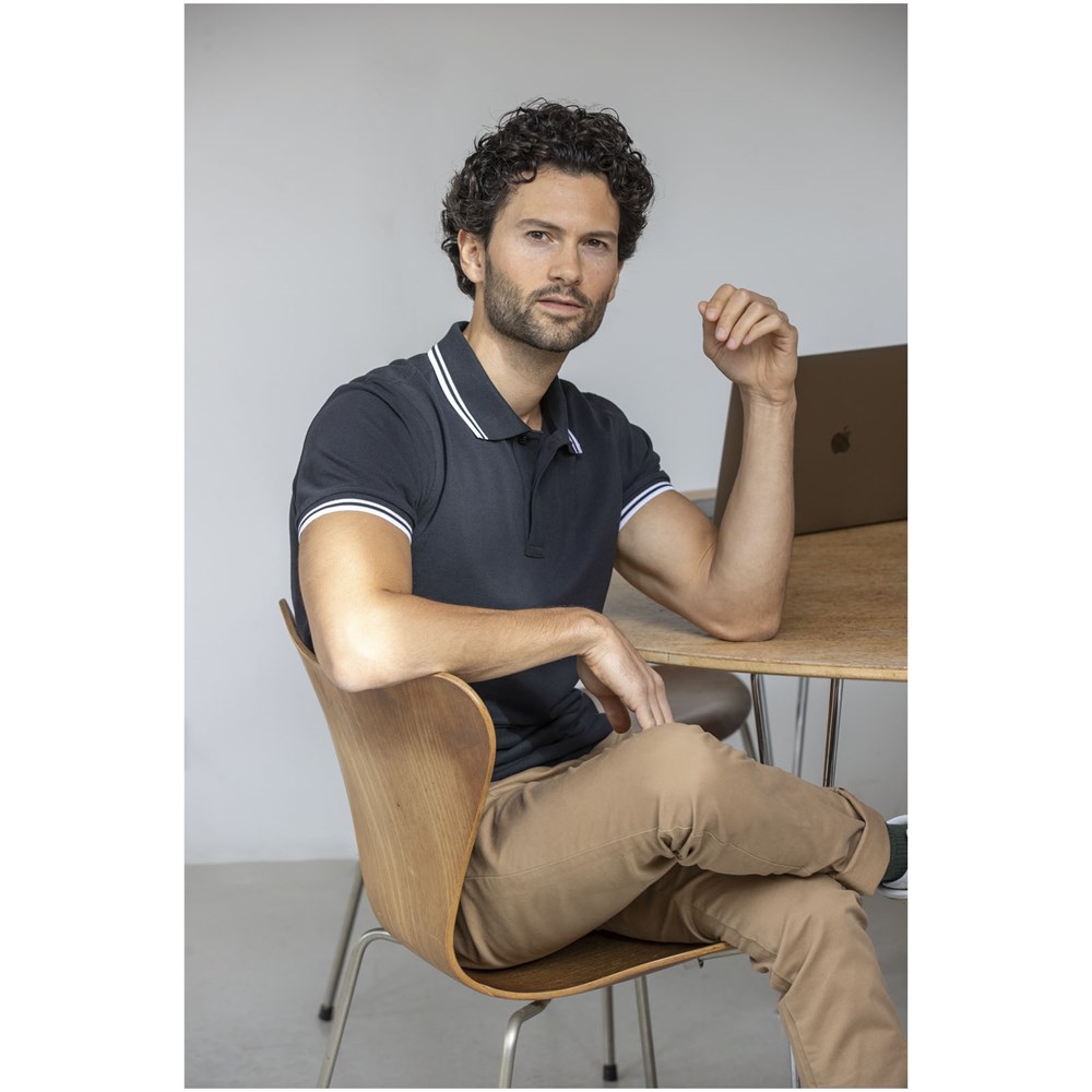 Amarago Herren-Polo mit Piqué-Komfort – Stilvolles Event-Giveaway