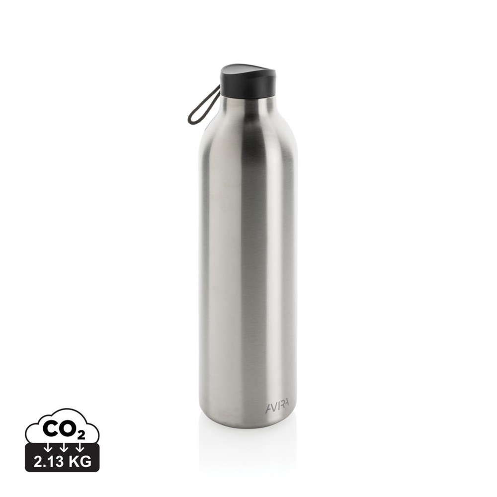 Avior Steel ThermoFlasche 1L – Innovatives Werbegeschenk mit Logo für Events