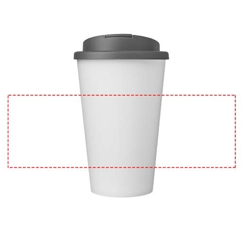 Americano® Re-Cup 350ml – Werbeartikel mit Logo, auslaufsicherer Clipdeckel