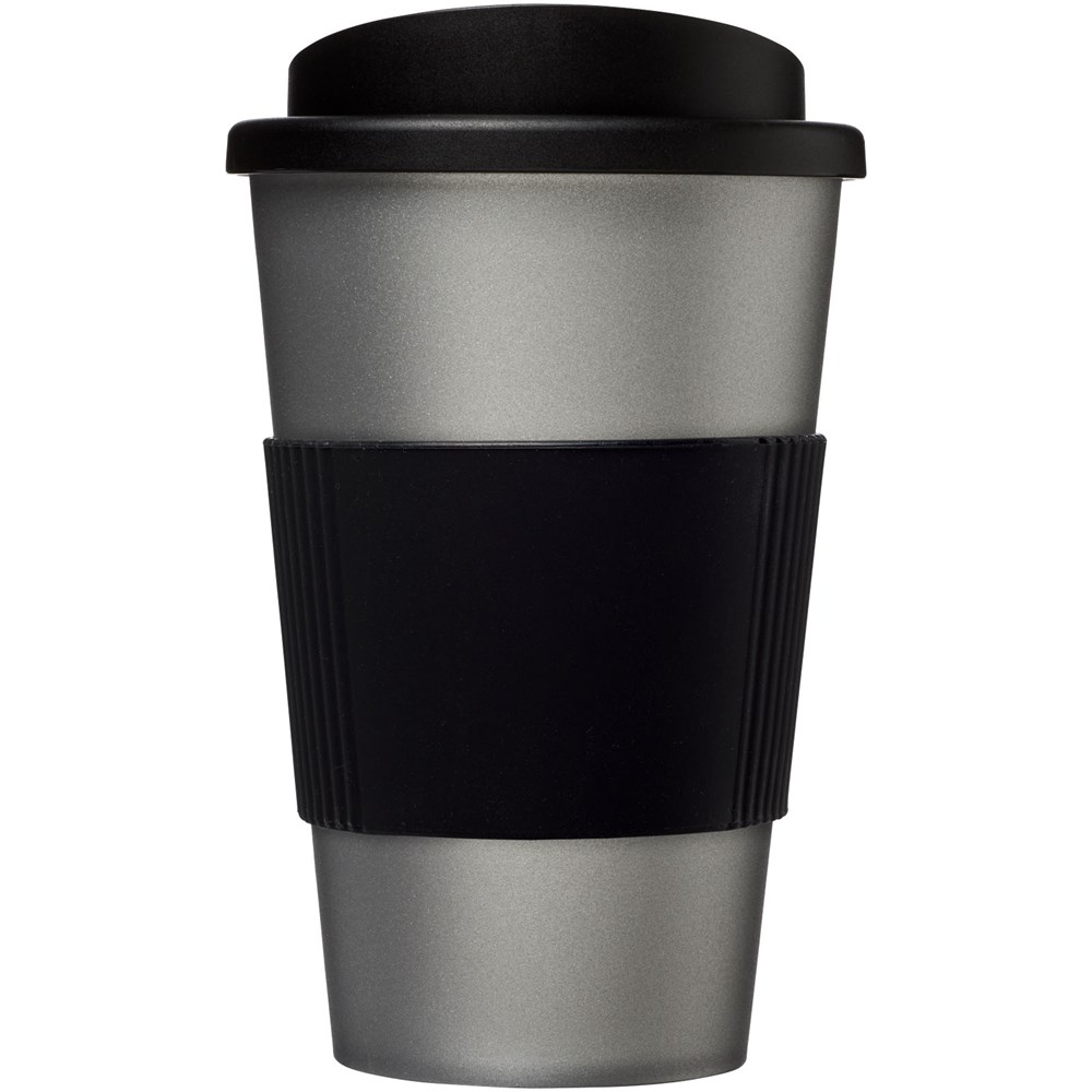 Americano® 350 ml Promo-Isolierbecher mit Schraubdeckel und Silikonring