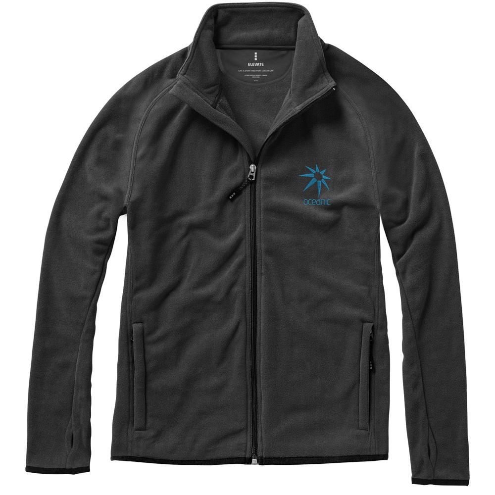 Brossard Herren Fleecejacke mit Logo – Perfektes Event-Werbegeschenk