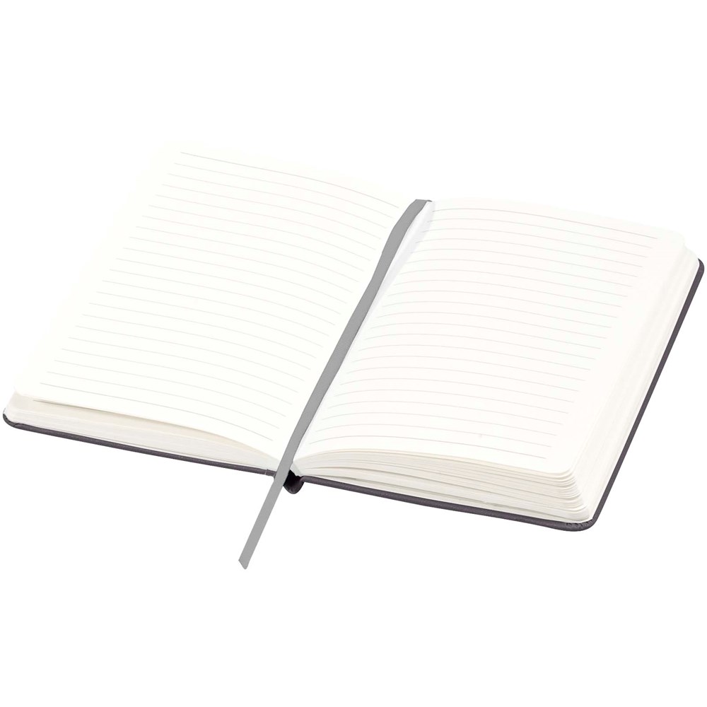 Elegantes A5 Hardcover Notizbuch mit Logo als exklusives Werbegeschenk