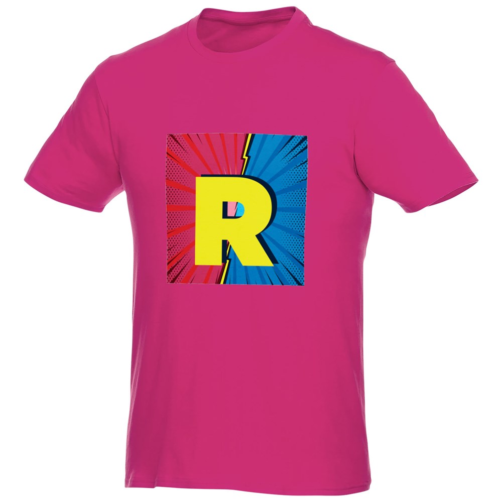 Heros Herren Kurzarm-T-Shirt aus Baumwolle – Ideal für Events & Branding