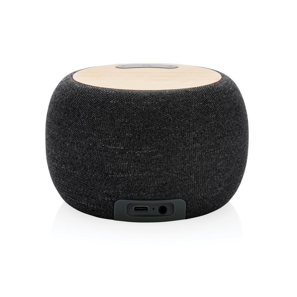 Bamboo Soundwave Speaker 5W Recycled Elegance für Events und Kundenbindung