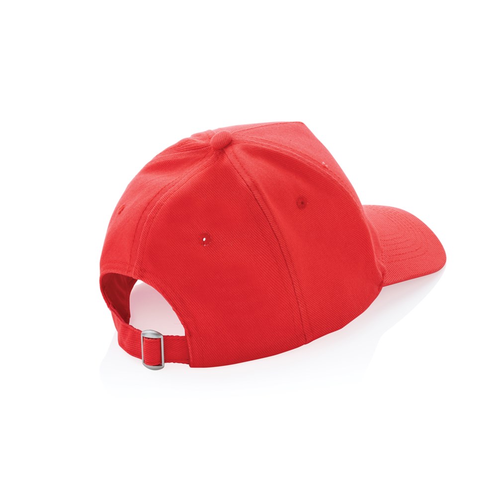 Impact 5 Panel Kappe rCotton & AWARE Tracer - Ideales Event-Werbegeschenk mit Logo