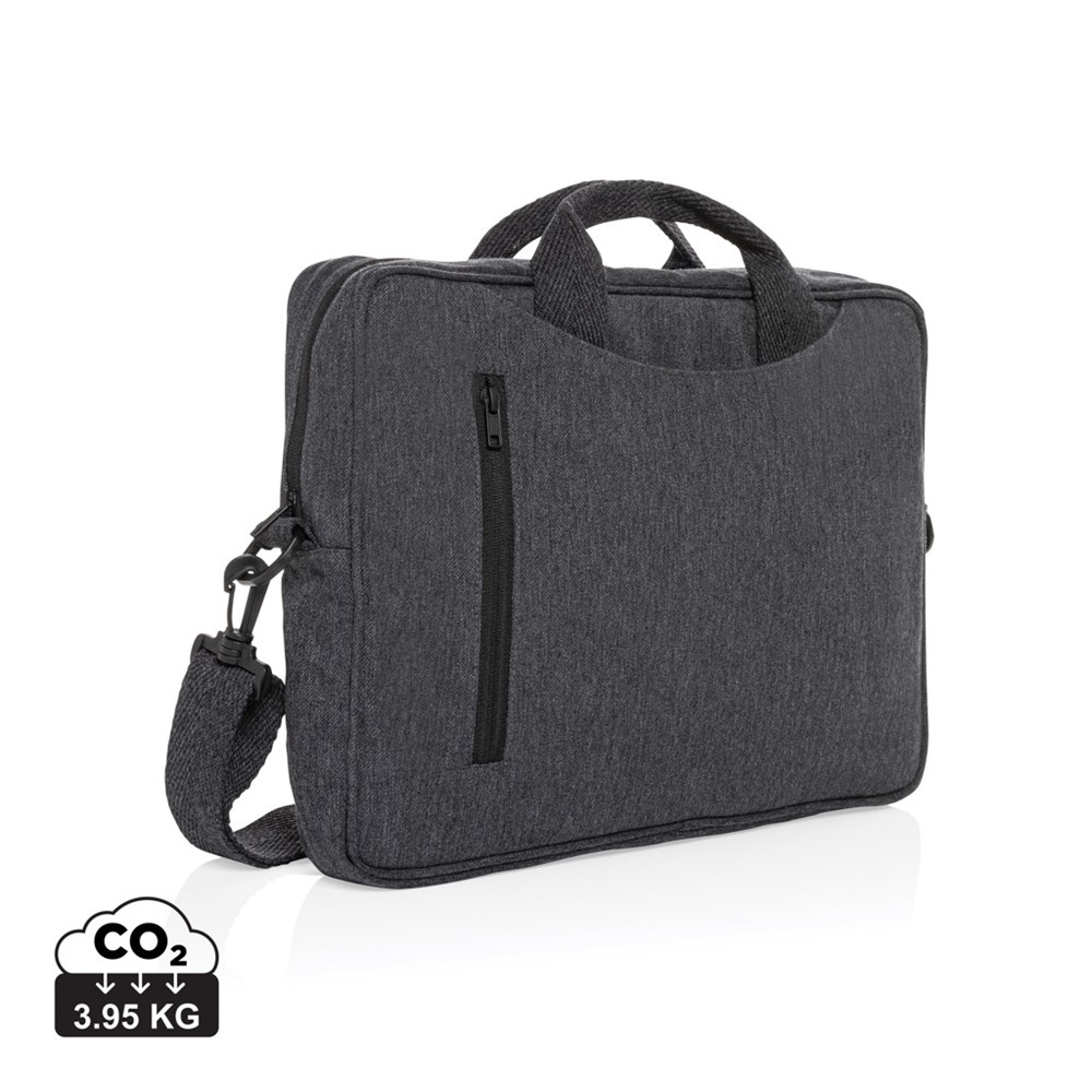 Laluka AWARE Laptop-Tasche 15.4 Zoll recycelte Baumwolle - Stilvolles Werbegeschenk mit Logo