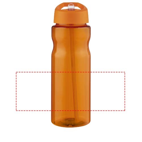 Ergonomische PET-Sportflasche 650 ml - Perfekt für Events mit Logo