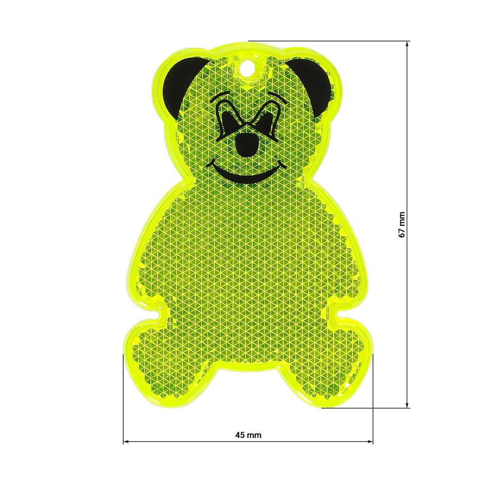Reflektor-Bär: Strahlendes Werbegeschenk mit Logo für Events und Messen